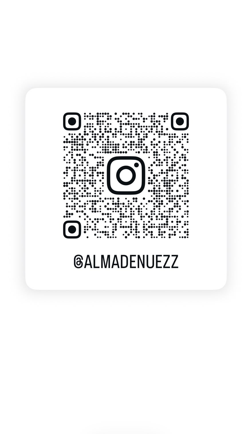 Código QR para seguir a @almadenuezz en Instagram